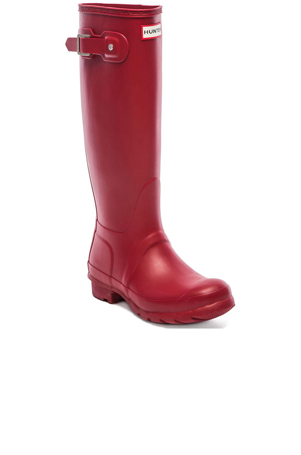 Hunter Original Tall Rain Boot in Red | Lyst