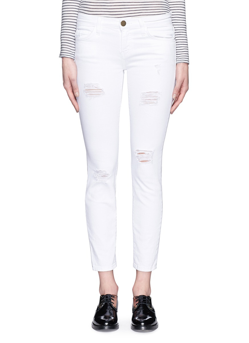 White distressed skinny jeans Shop for WHITE 2XL Distressed Skinny Jeans online at $ and discover fashion at tokosepatu.ga Cheapest and Latest women & men fashion site including categories such as dresses, shoes, bags and jewelry with free shipping all over the tokosepatu.ga: Rosegal.