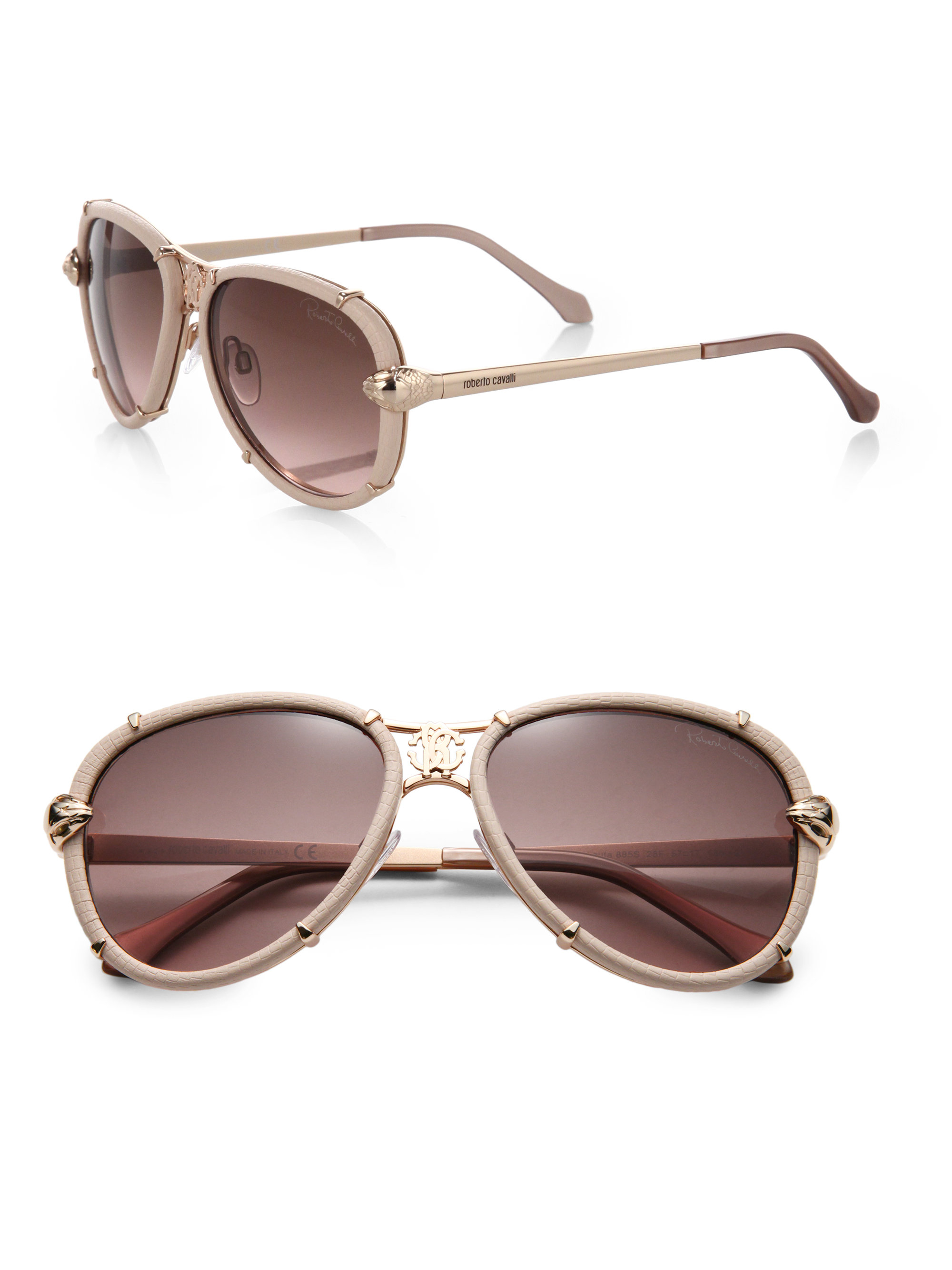 roberto cavalli aviator sunglasses