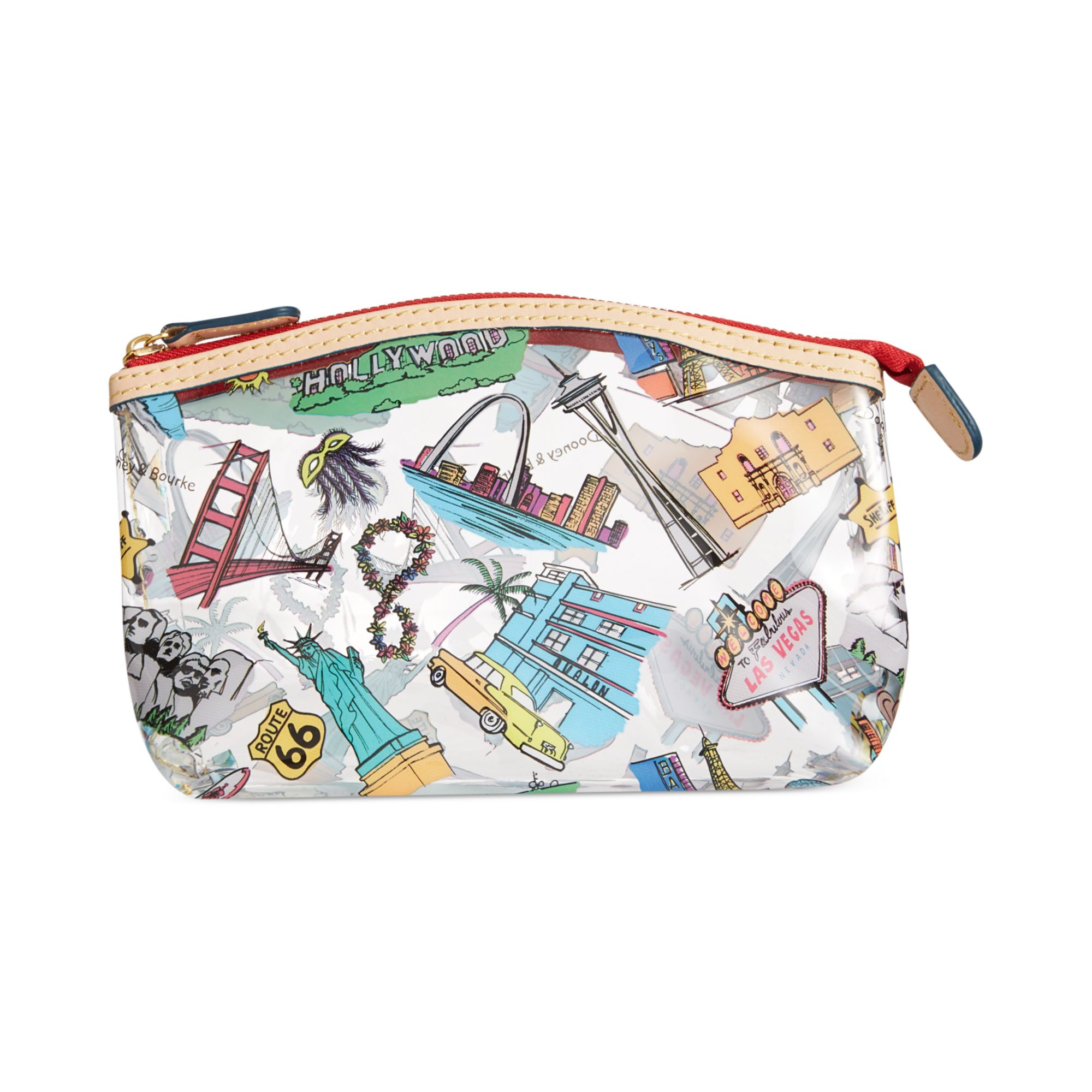 dooney bourke clear tote bag