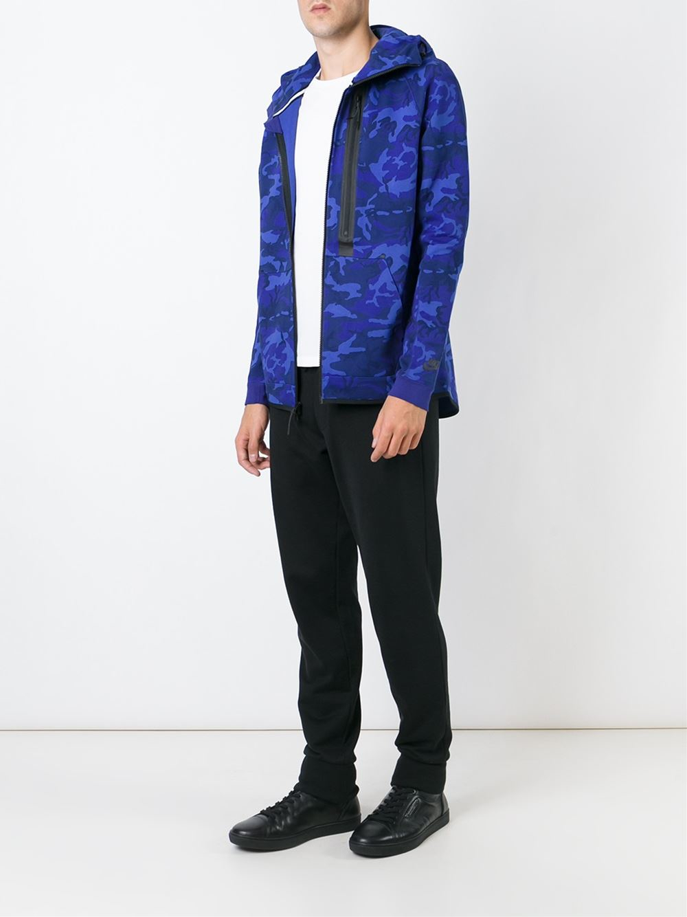 coral blue tech fleece