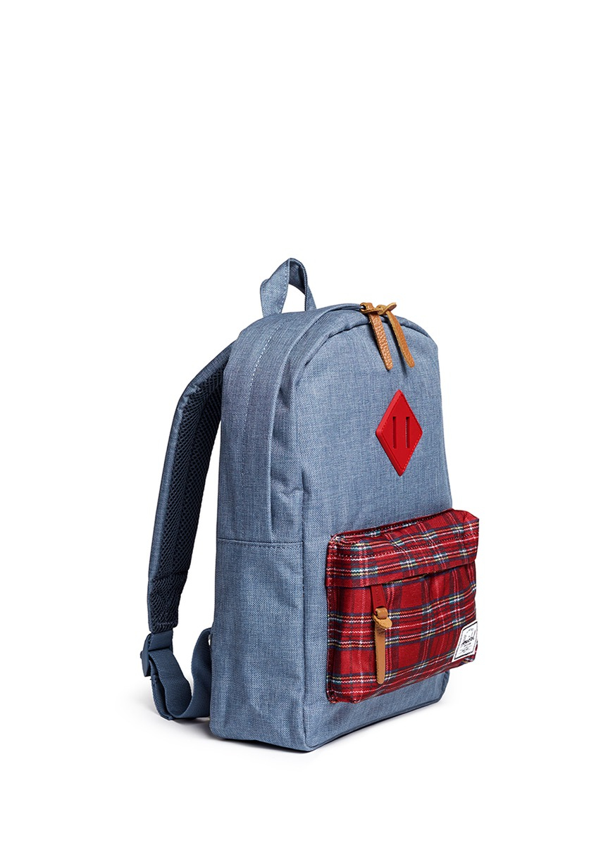 Herschel Supply Co. 'heritage' Tartan Print Kids Backpack ...