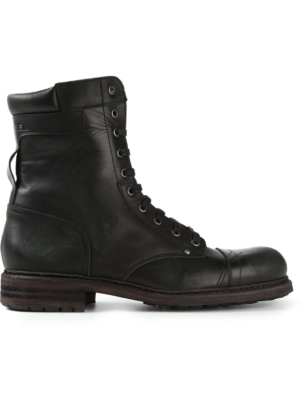 DIESEL 'Cassidy' Boots in Black for Men | Lyst