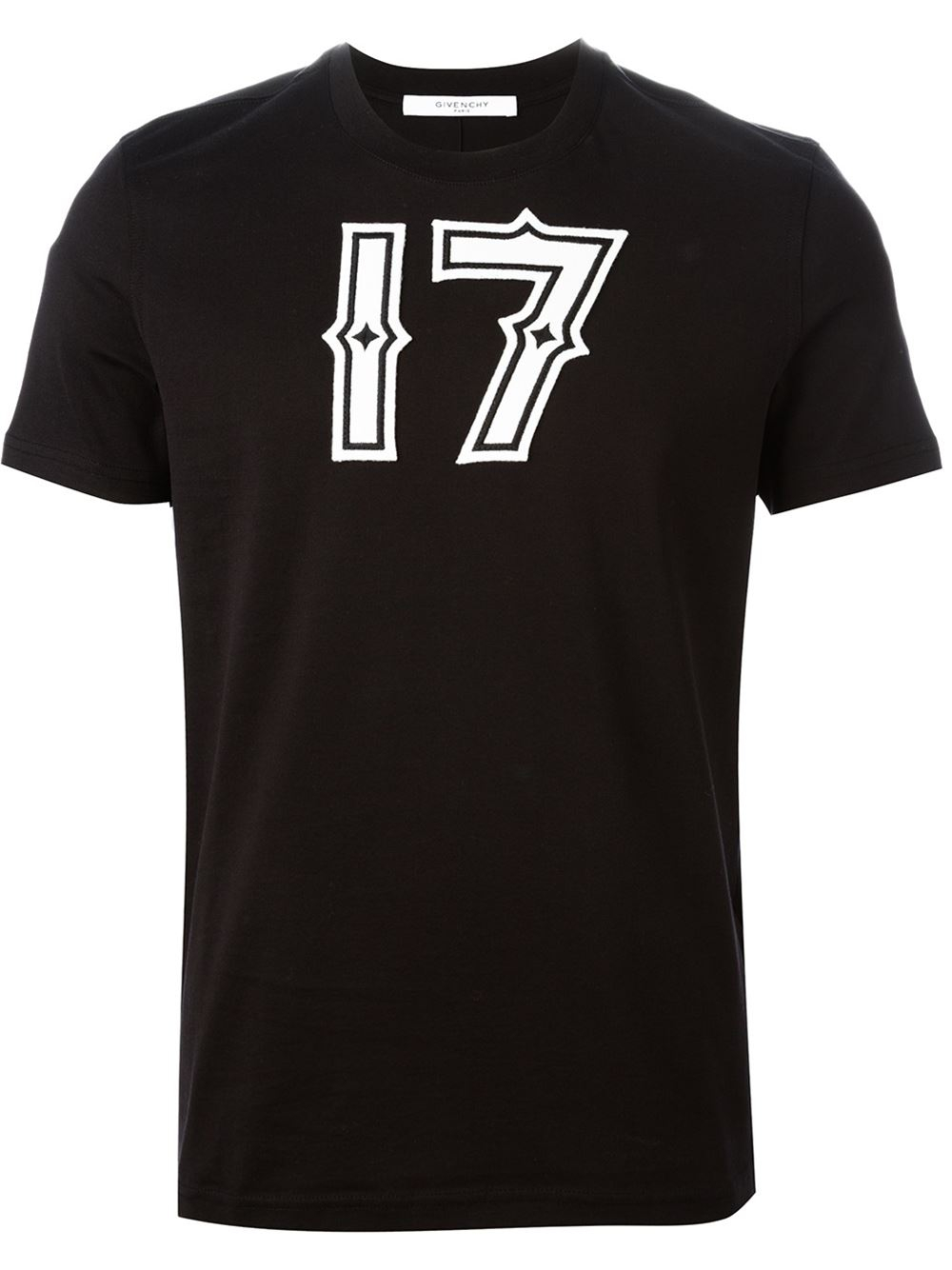 Givenchy '17' T-Shirt in Black for Men - Lyst