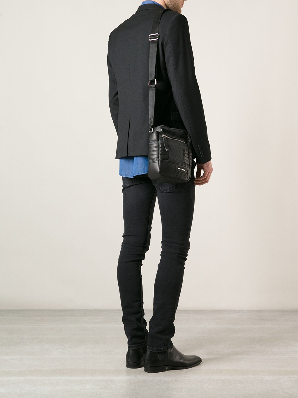 DIESEL 'Urban Cross' Cross Body Bag in Grey (Gray) for Men Lyst