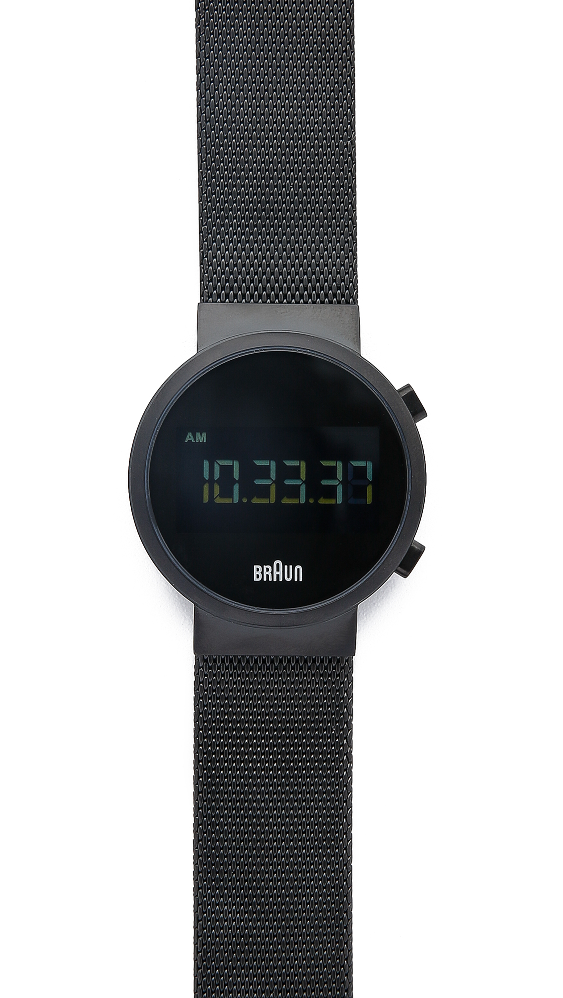 digital watch round