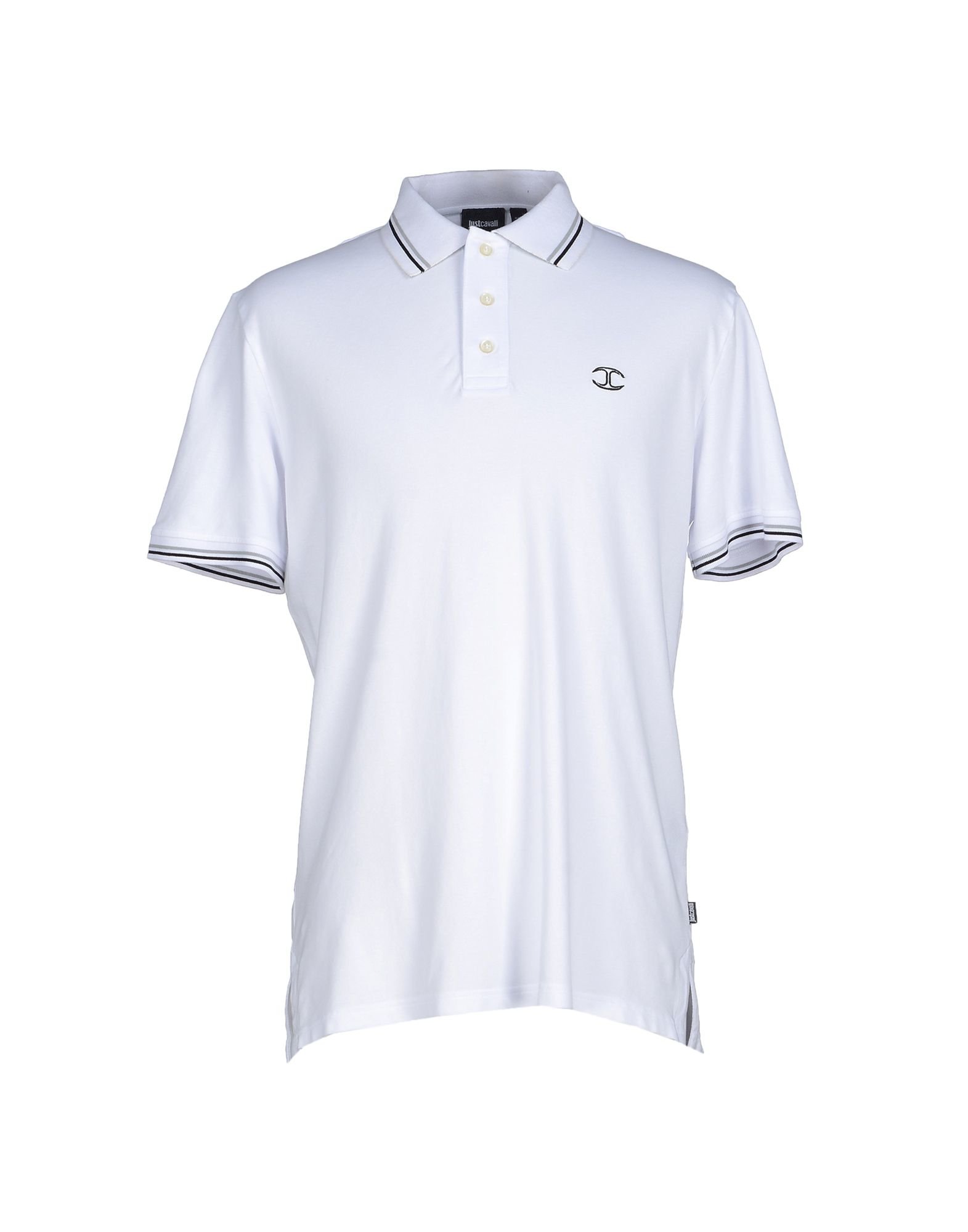 Lyst - Just Cavalli Polo Shirt in White for Men