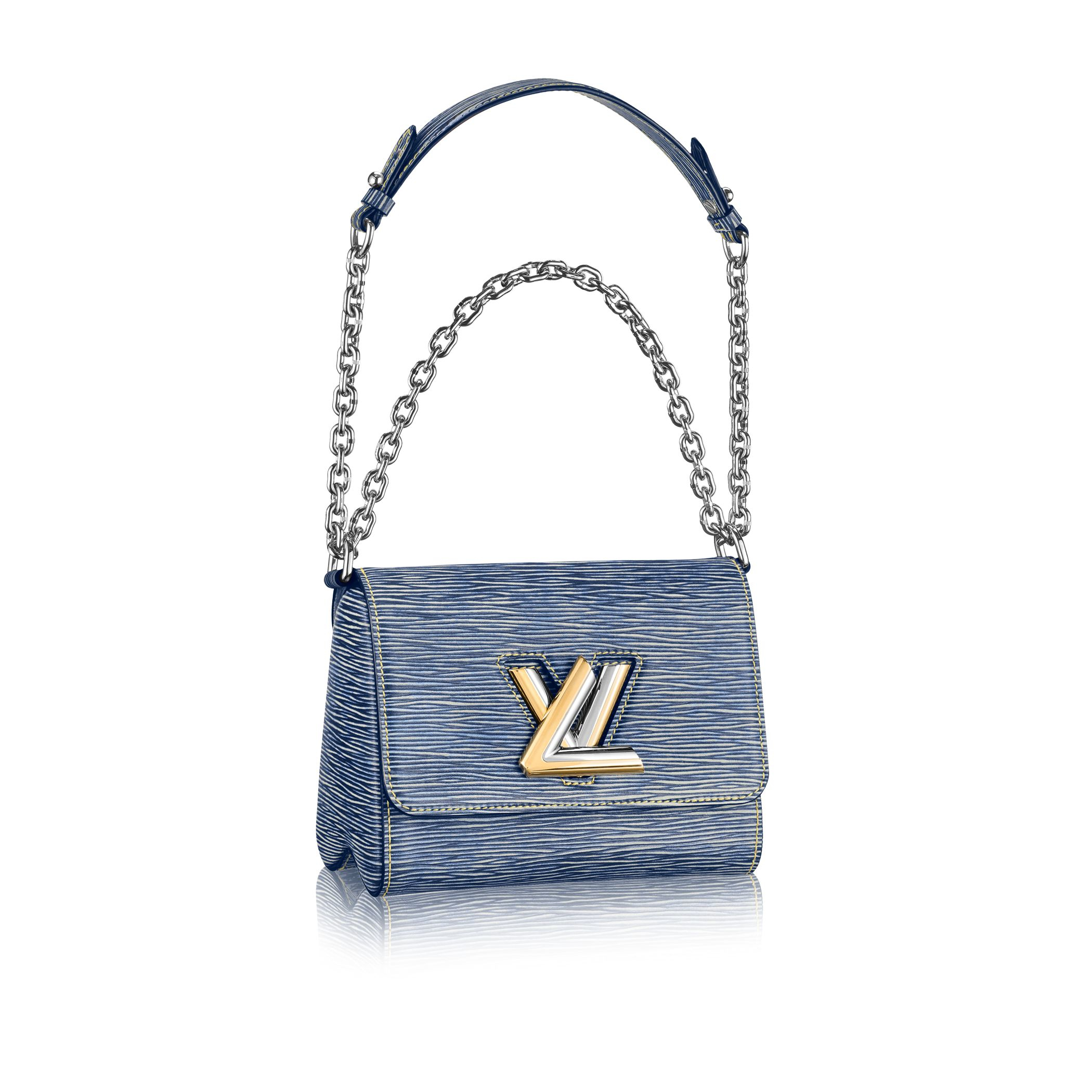 Louis Vuitton Twist Pm In Blue Lyst