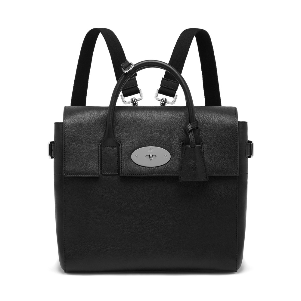 Mulberry black backpack hotsell