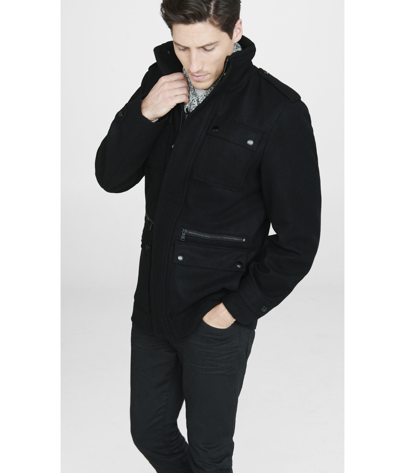 express wool jacket