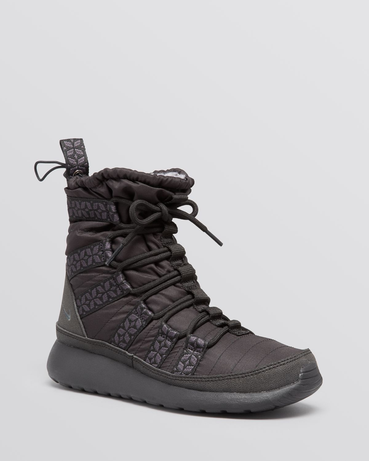 Nike High Top Cold Weather Sneakers - Womens Rosherun In -1372