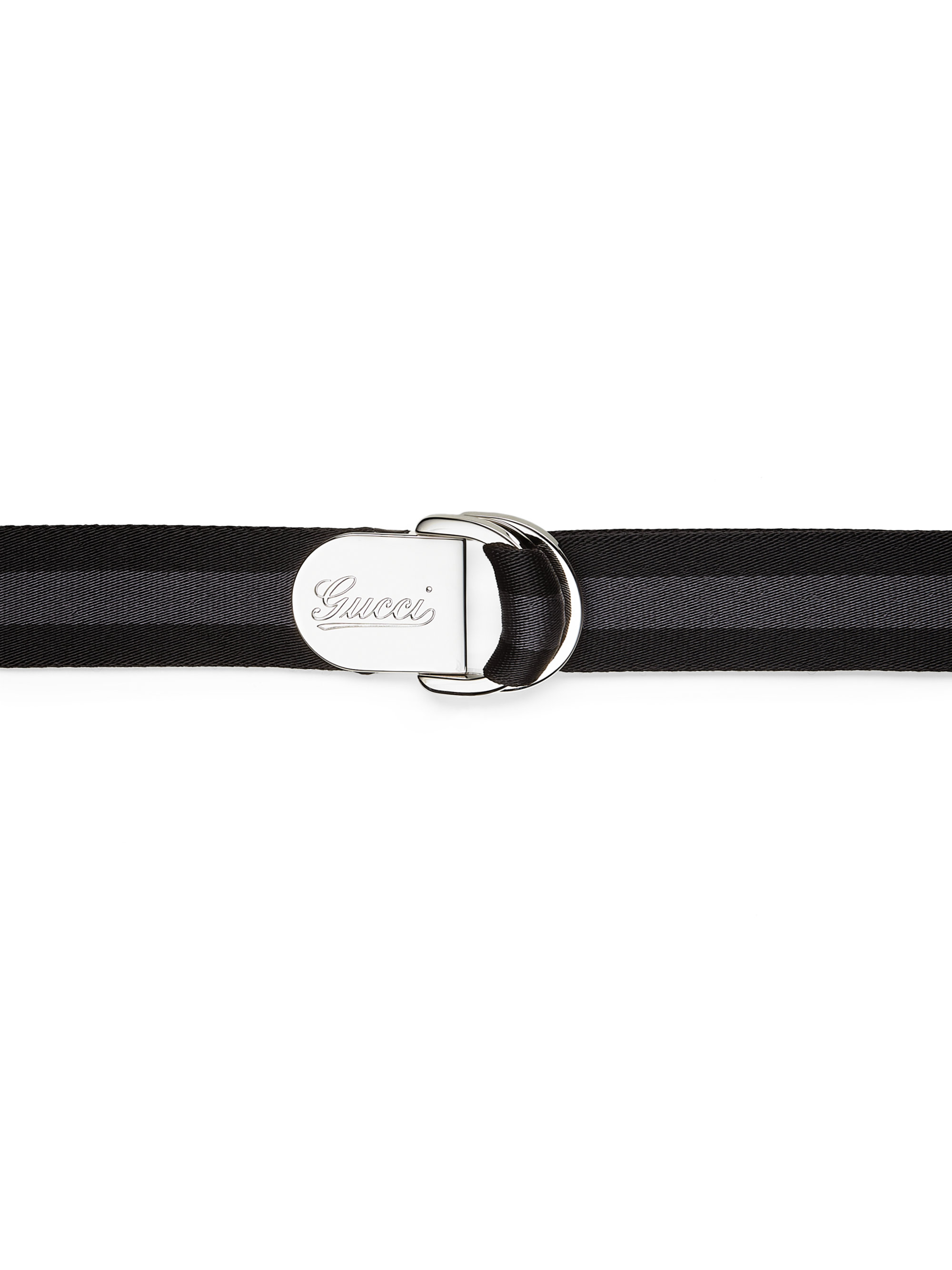 Gucci Dring Buckle  Belt in Gray for Men Lyst