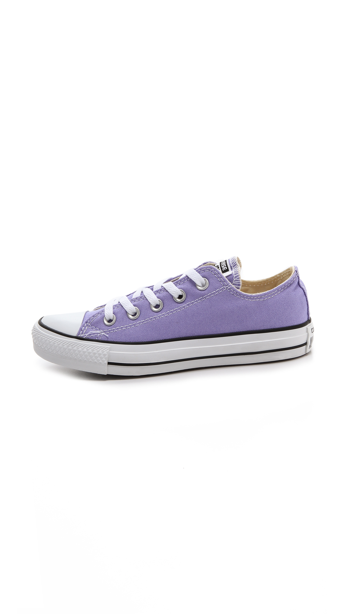 Converse Low Top Ox Sneakers Lavender in Purple | Lyst