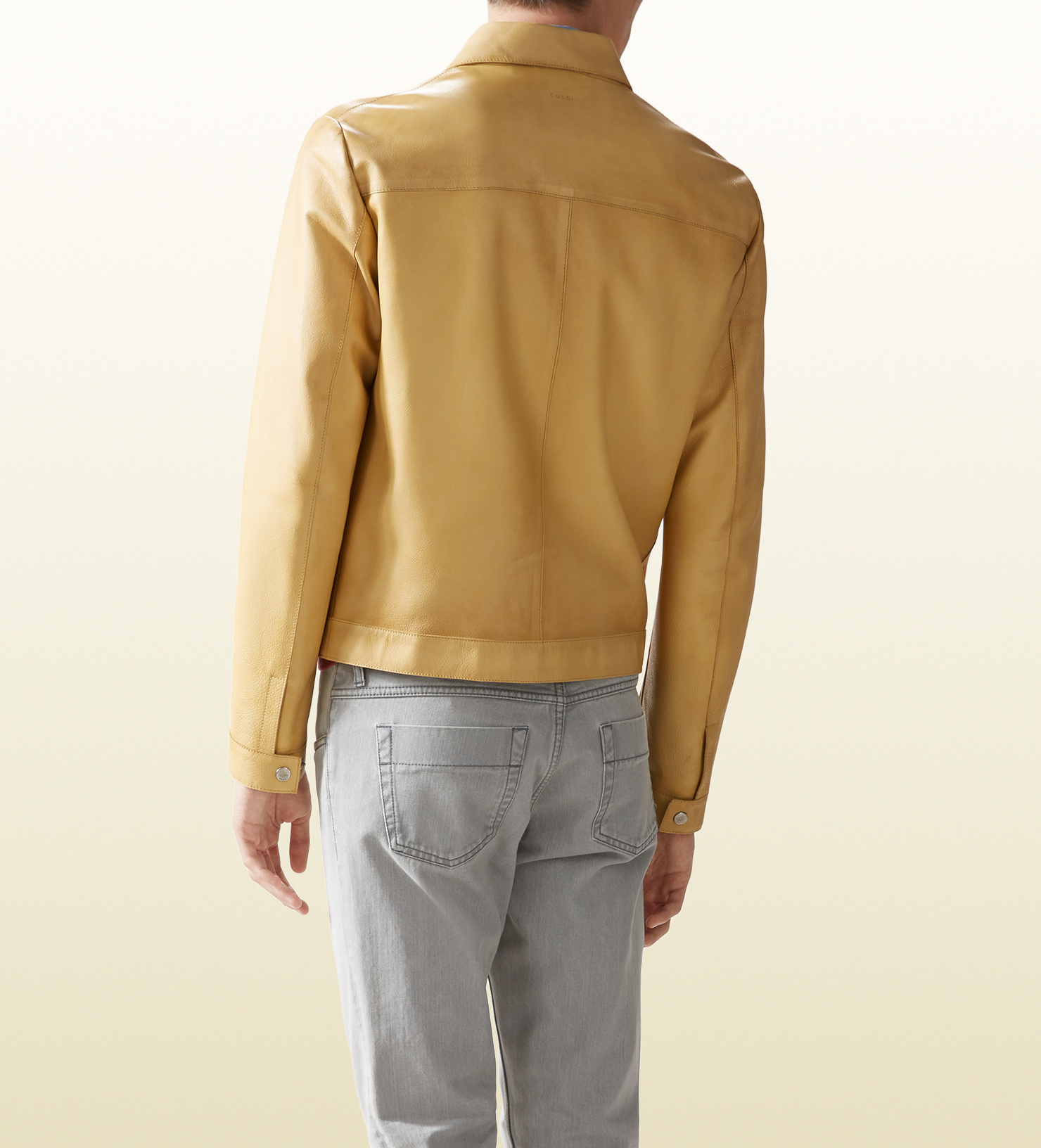 gucci jacket yellow