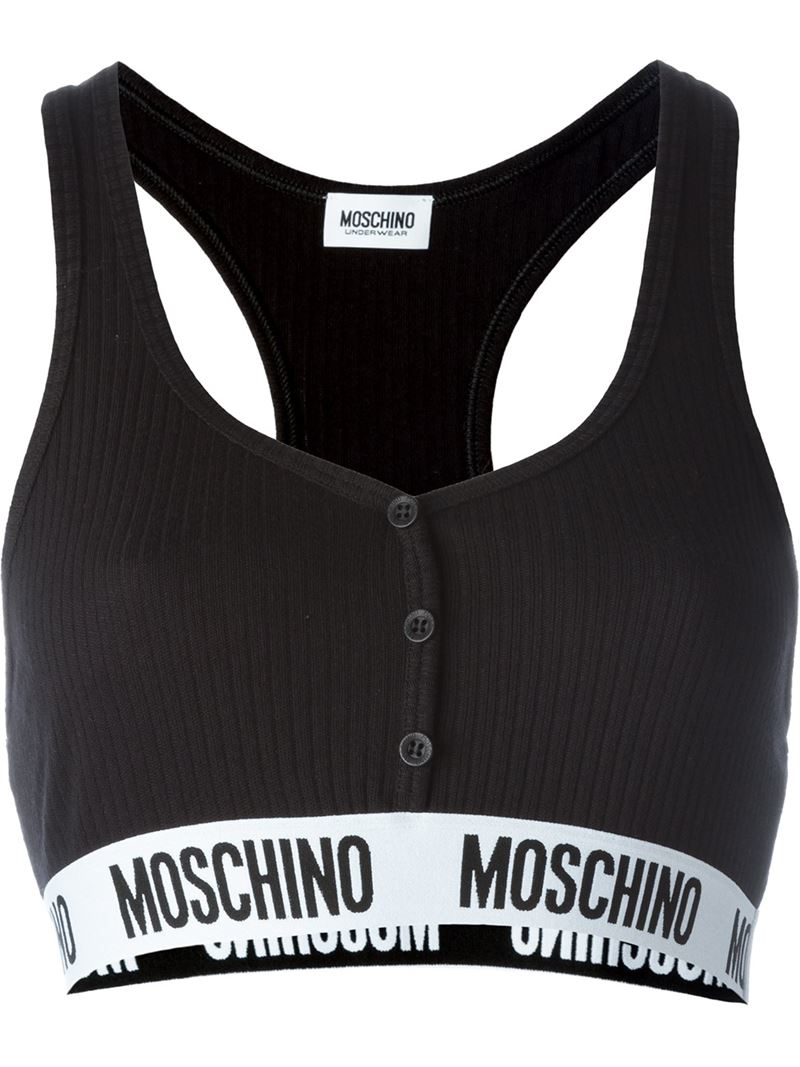moschino sports bra