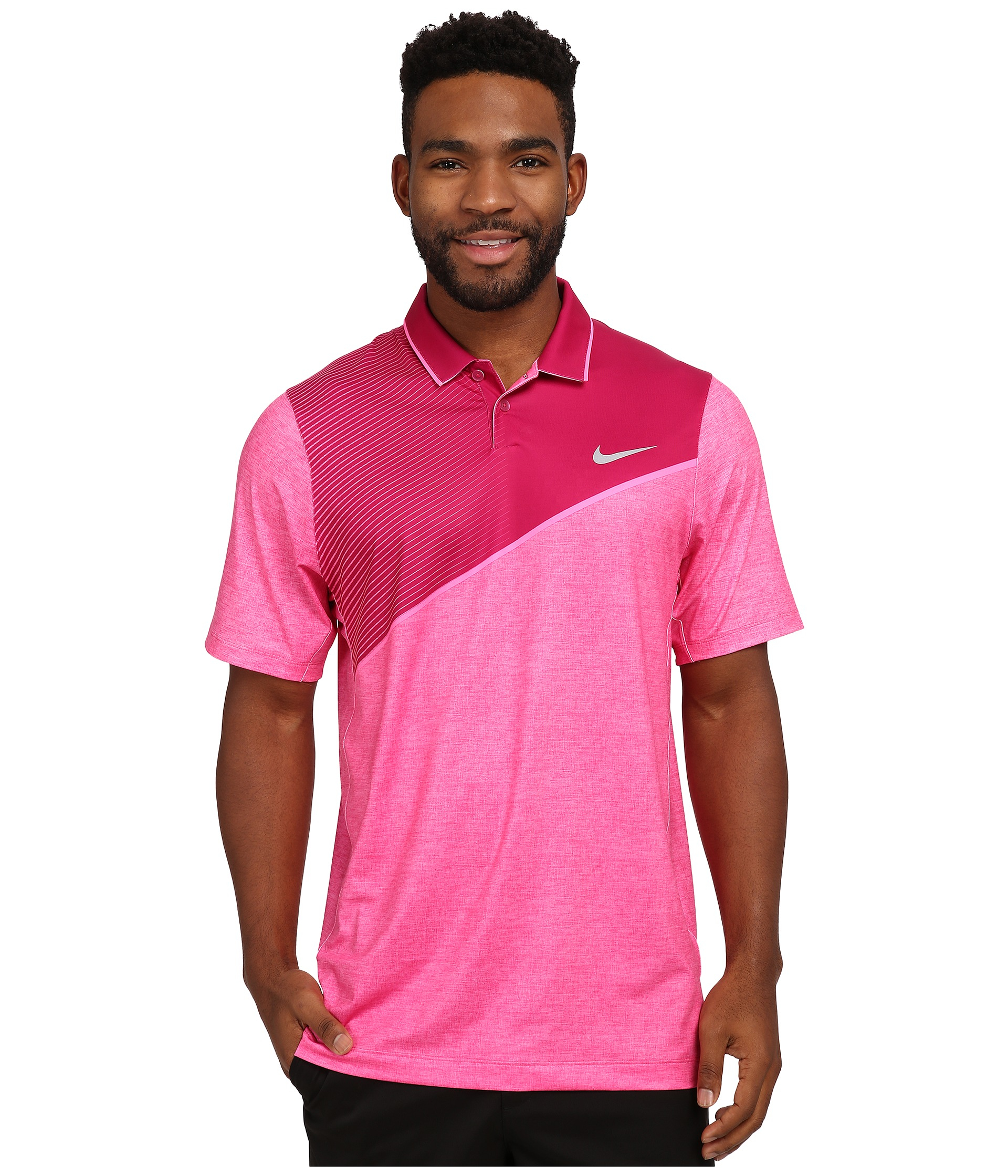 nike lavender golf shirt