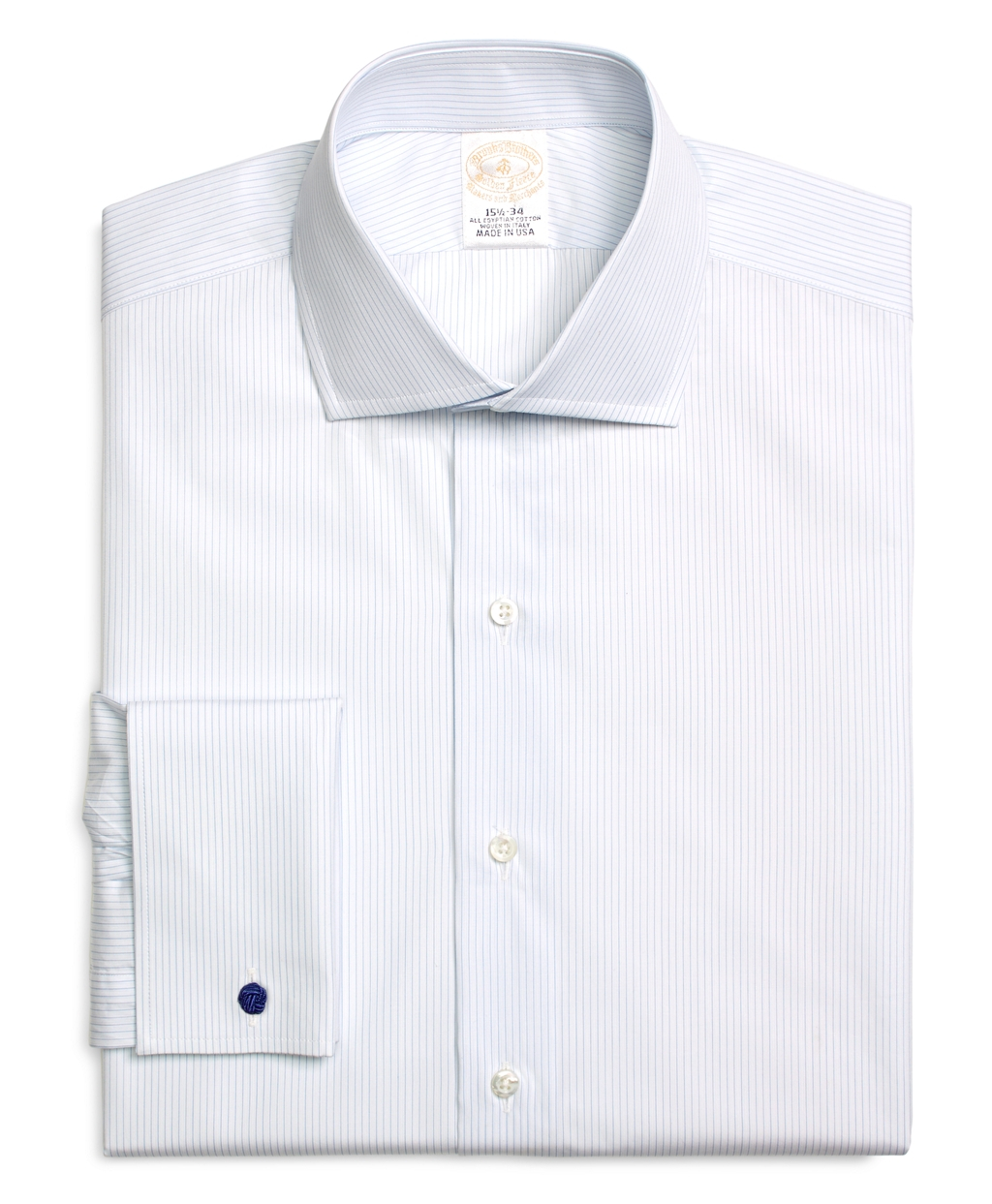 spread collar french cuff dress shirt