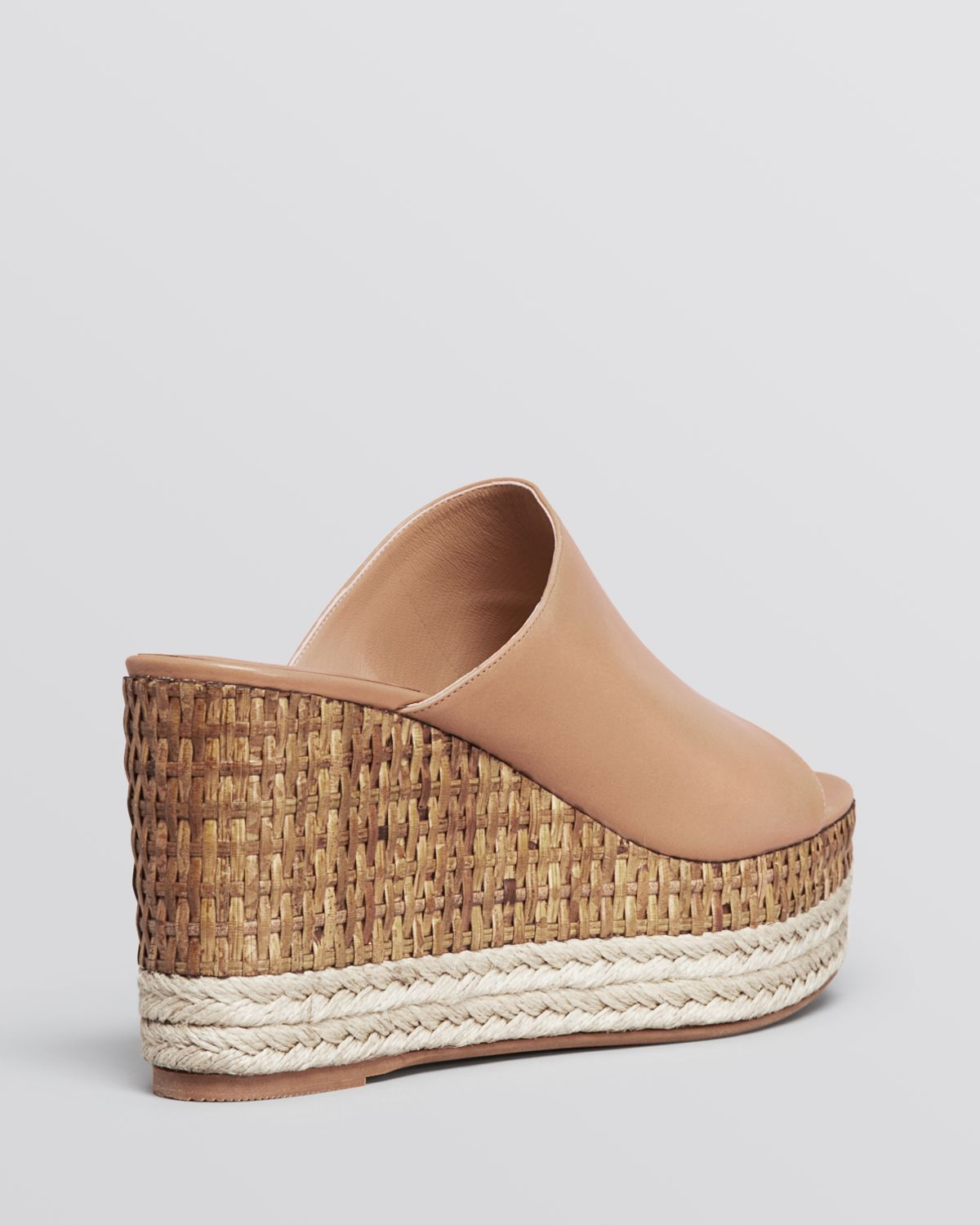 mule platform sandals