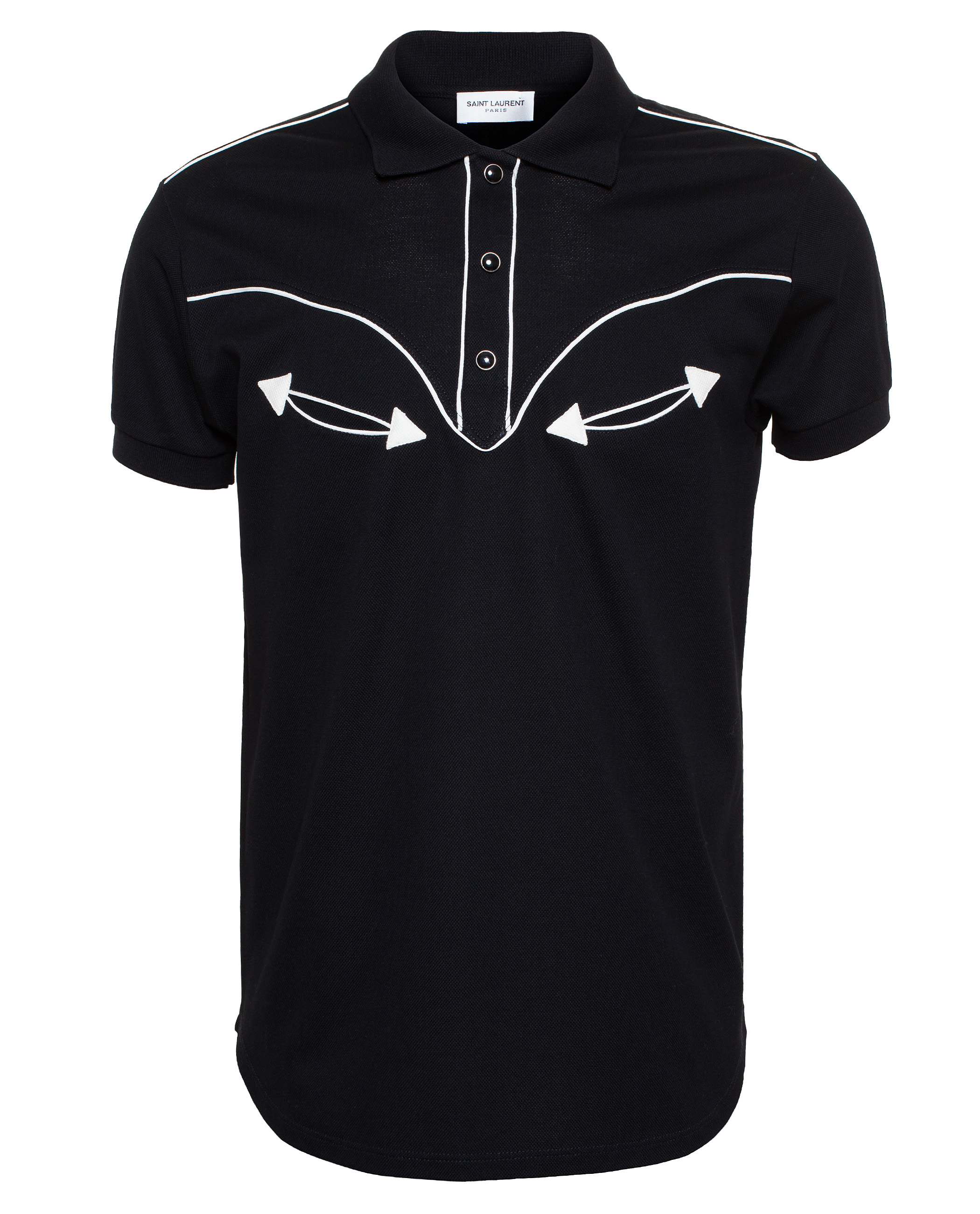 Saint Laurent Western Polo Shirt in 