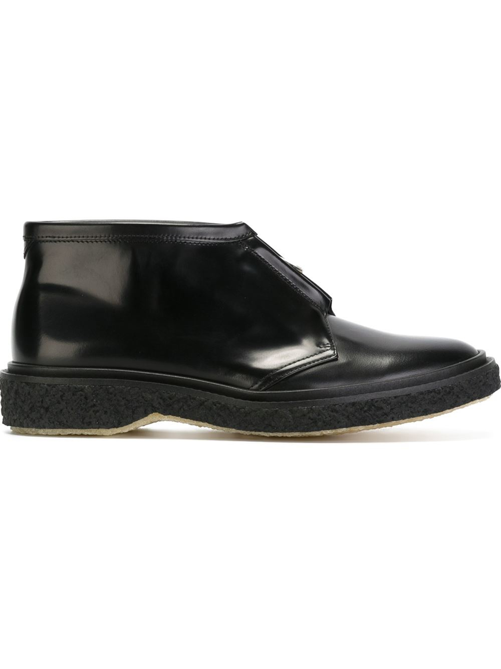 Adieu Type 3 Leather Derby Shoes in Black Lyst