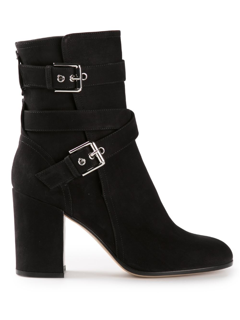 Lyst - Gianvito Rossi Ankle Boots in Black