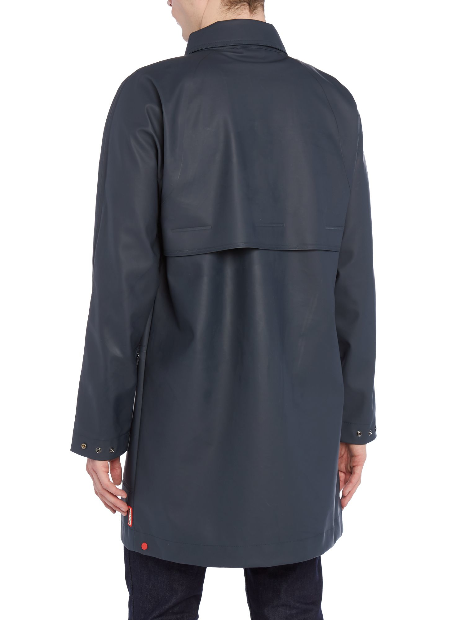 HUNTER Original Rubber Raincoat in Black for Men Lyst