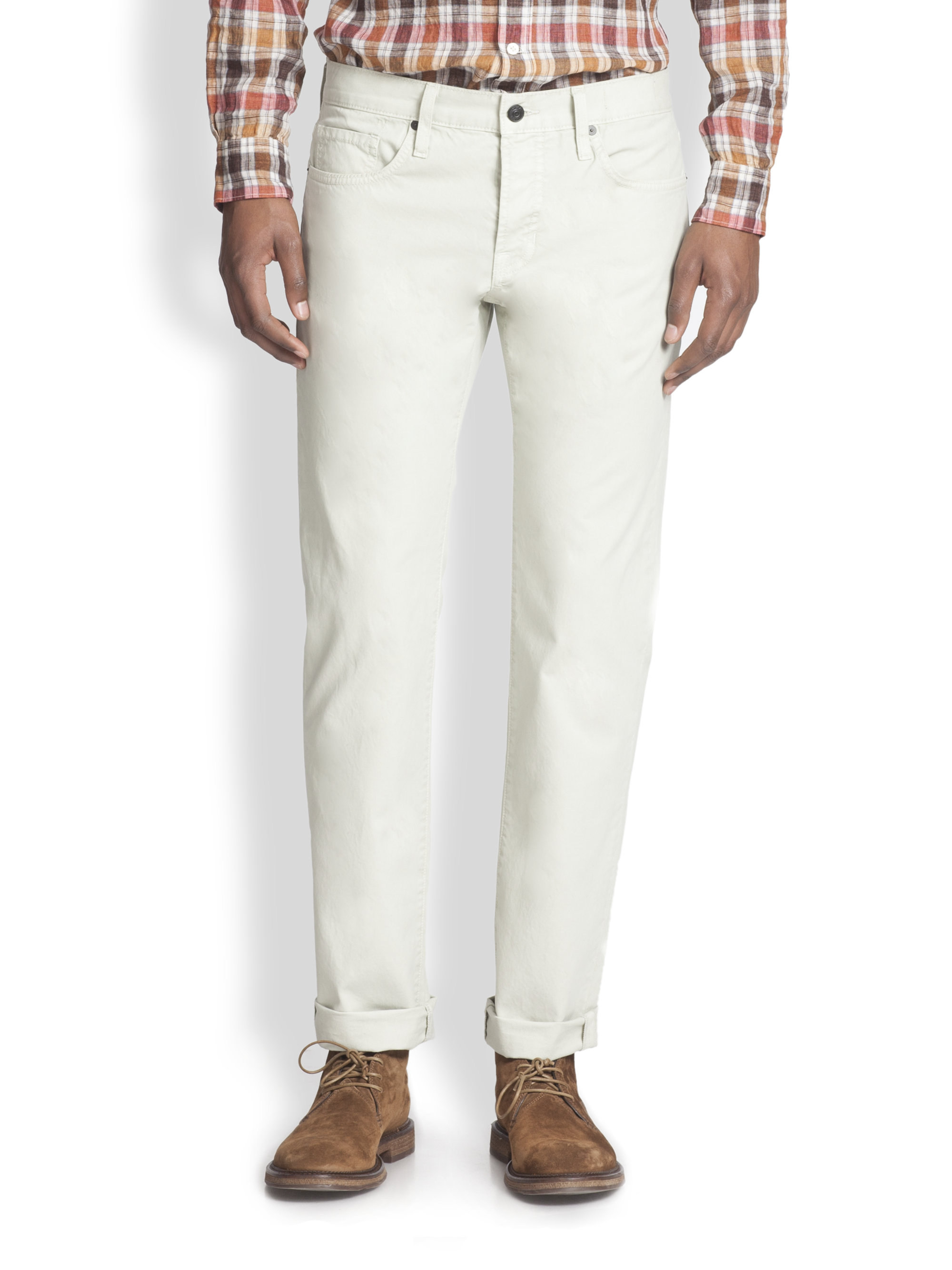 vince white pants