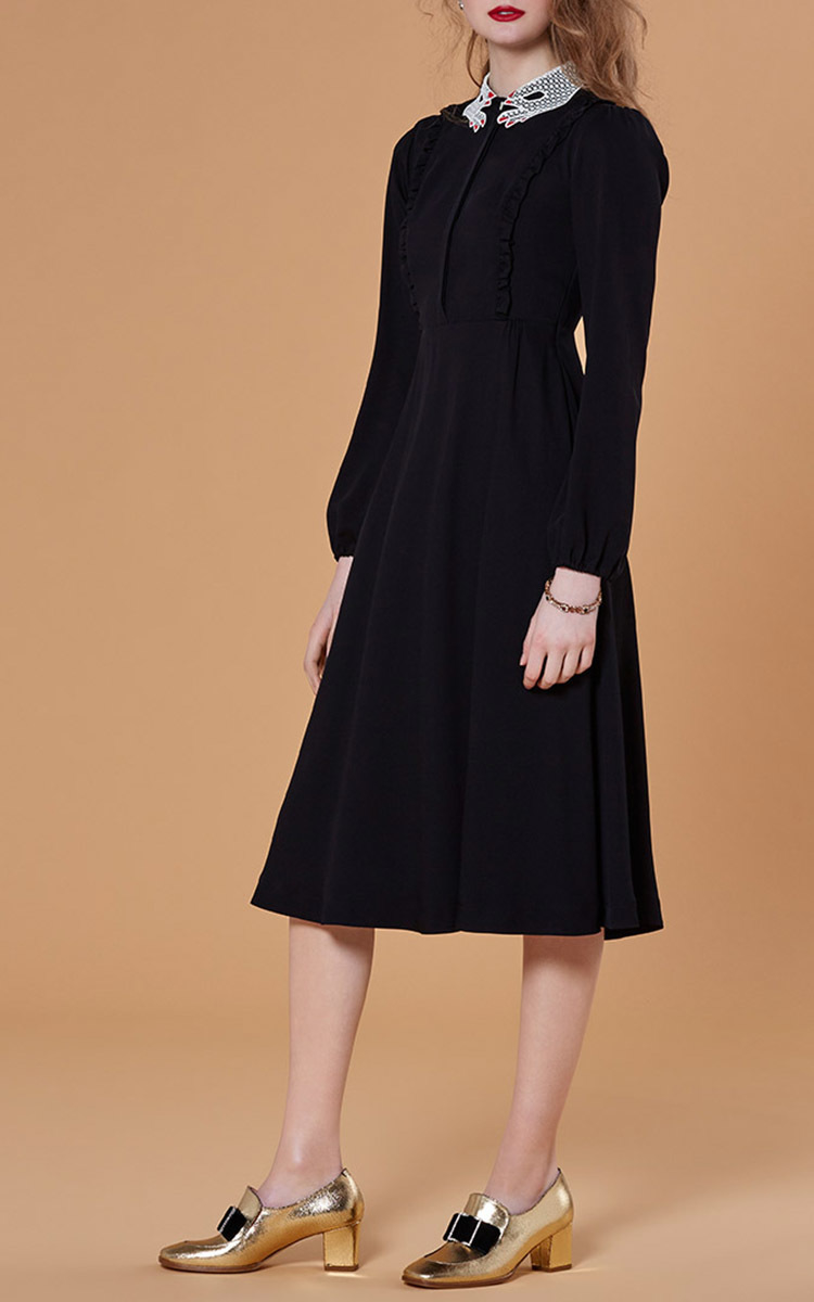 vivetta black dress