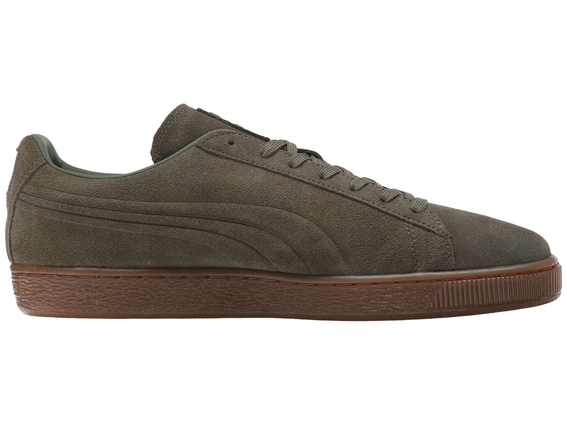 puma suede olive