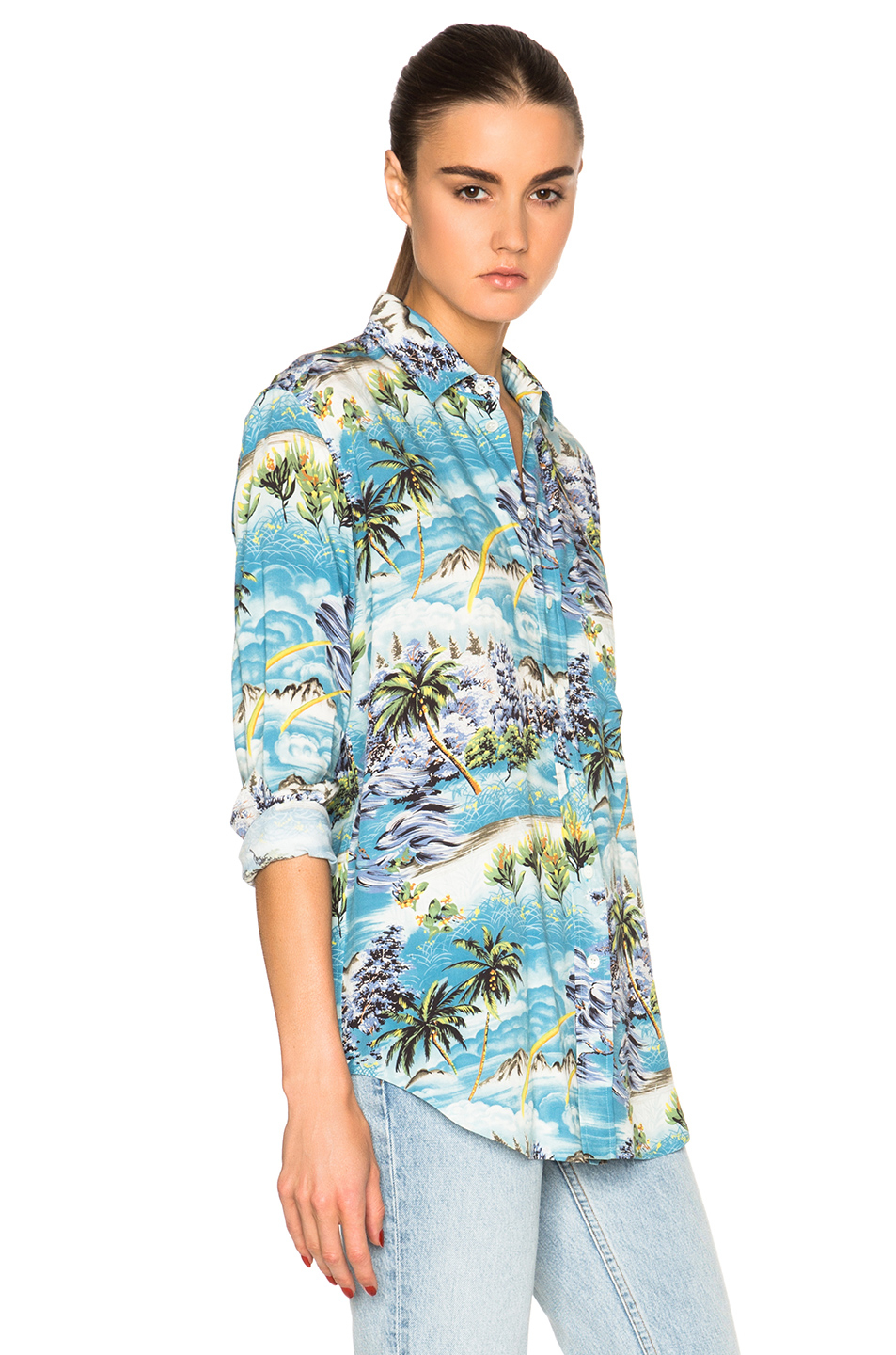 women's long sleeve hawaiian shirts