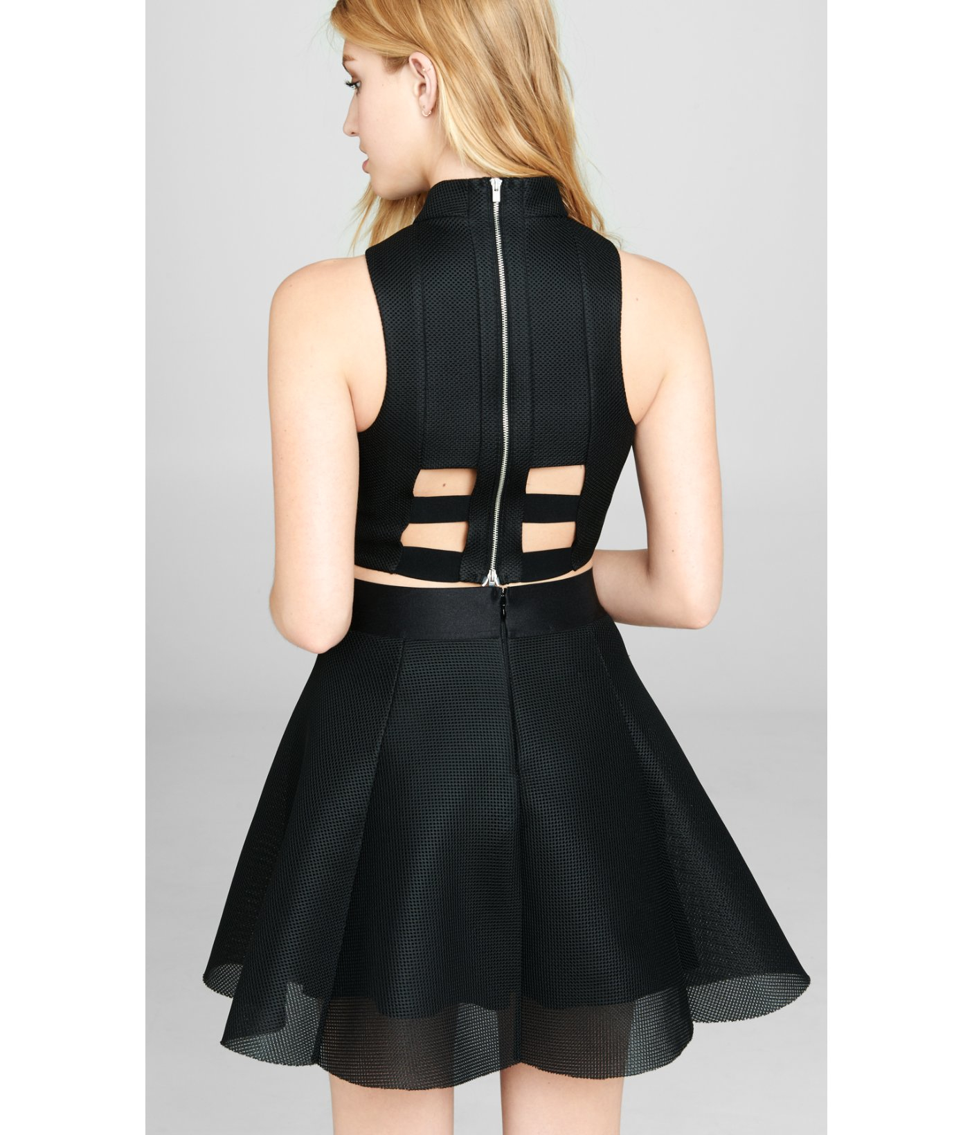 black skirt express
