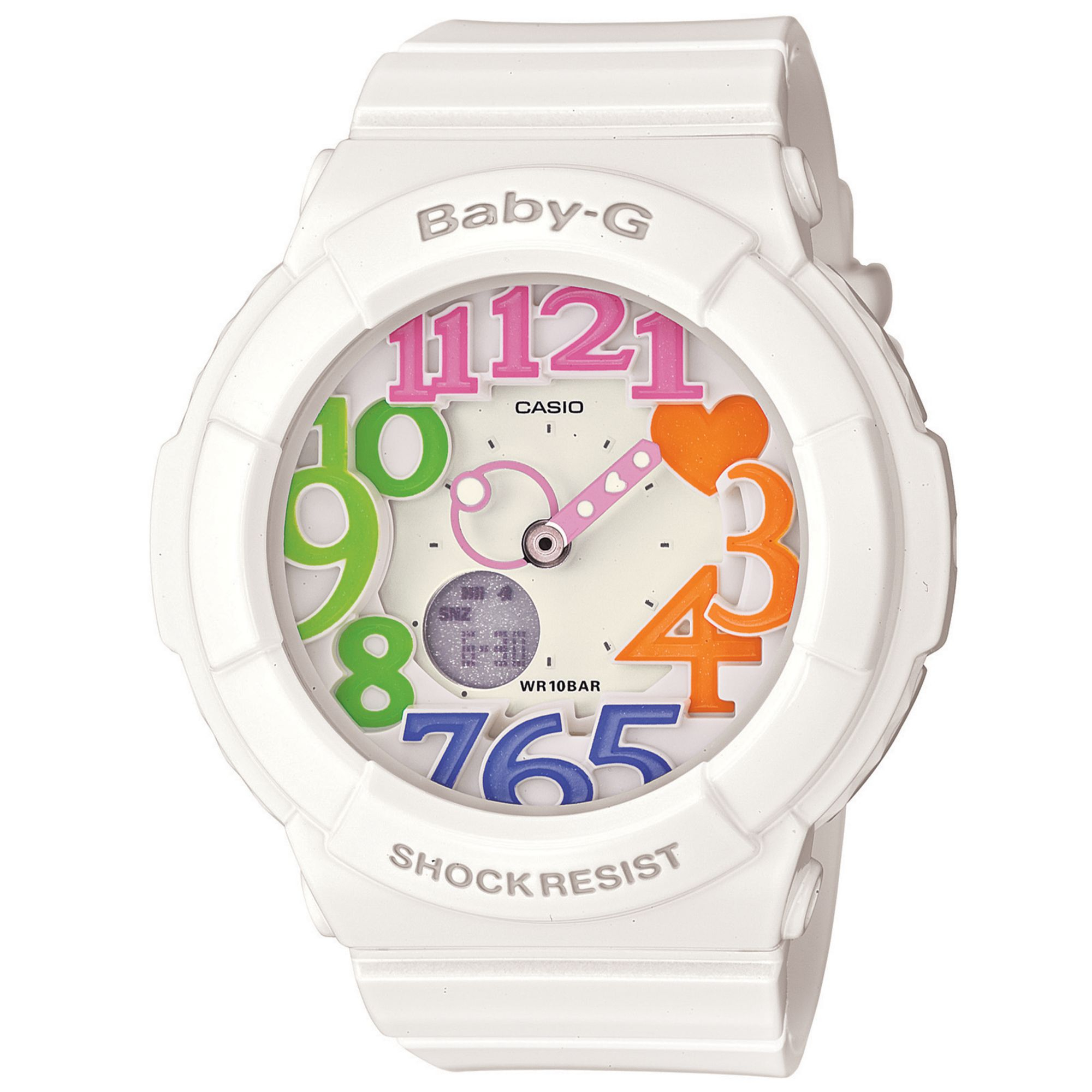 white g shock watch womens