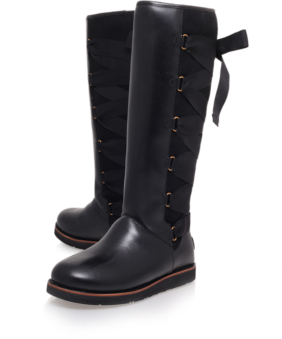 ugg knee high leather boots