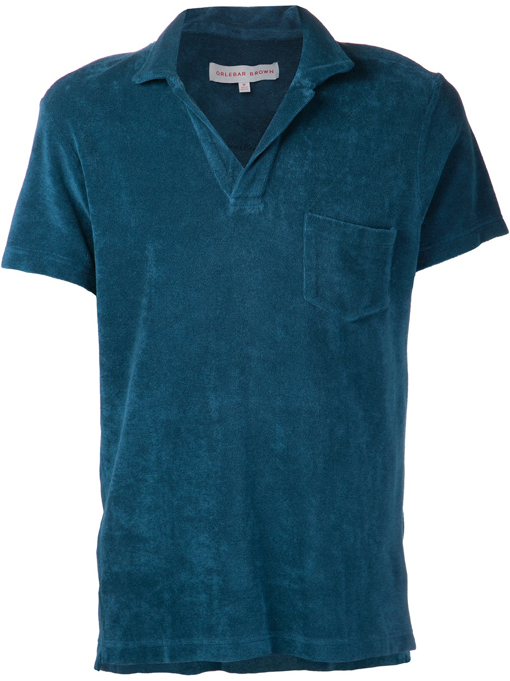 Lyst - Orlebar brown Terry Cloth Shirt in Green for Men