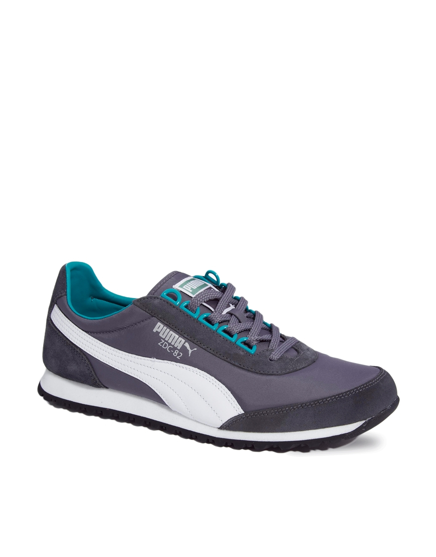PUMA Zdc 82 Trainers in Gray for Men - Lyst