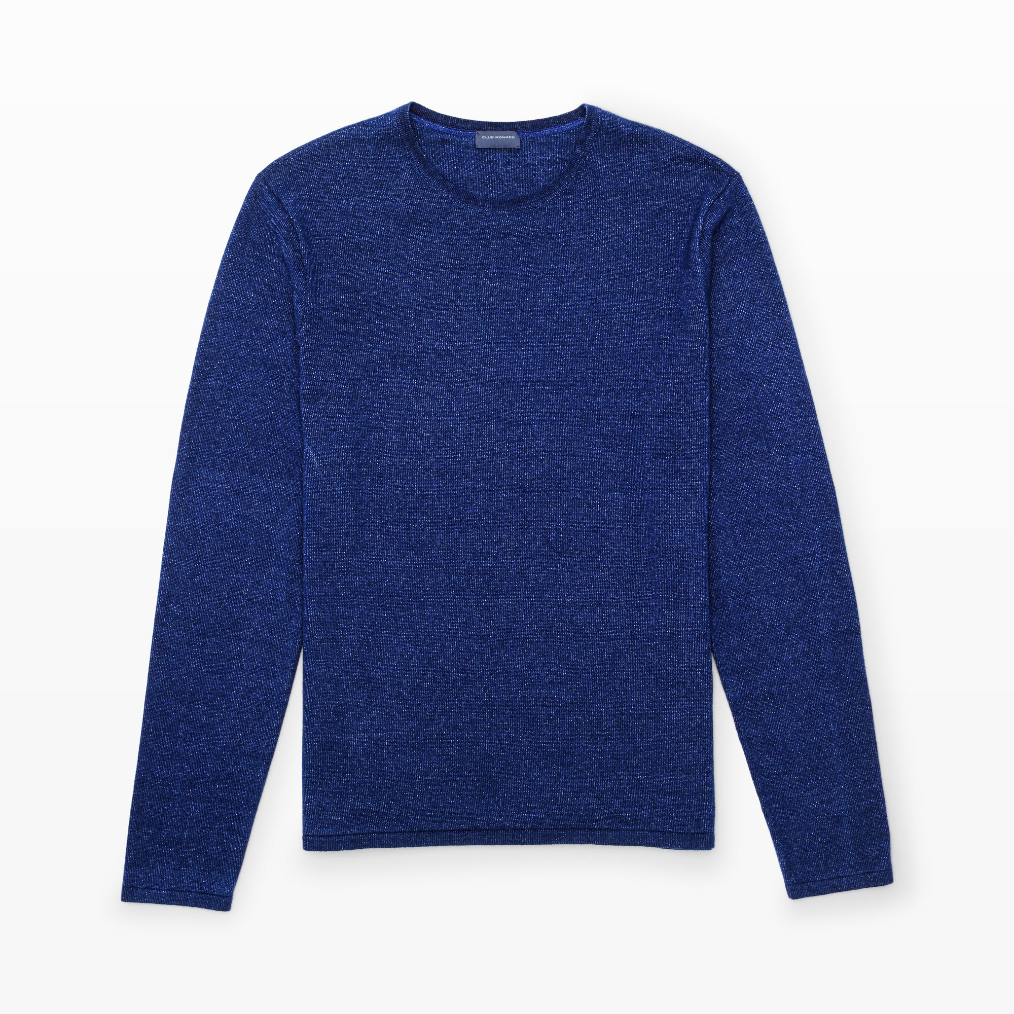 Club Monaco Indigo Crewneck Sweater in Blue for Men - Lyst