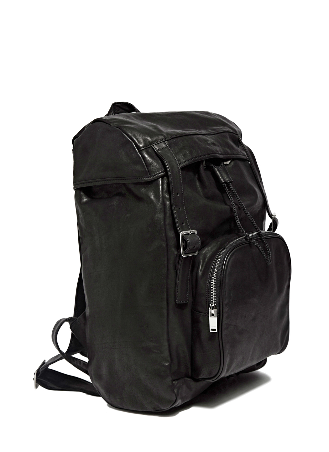 Saint laurent Tuscany Leather Backpack in Black for Men | Lyst  