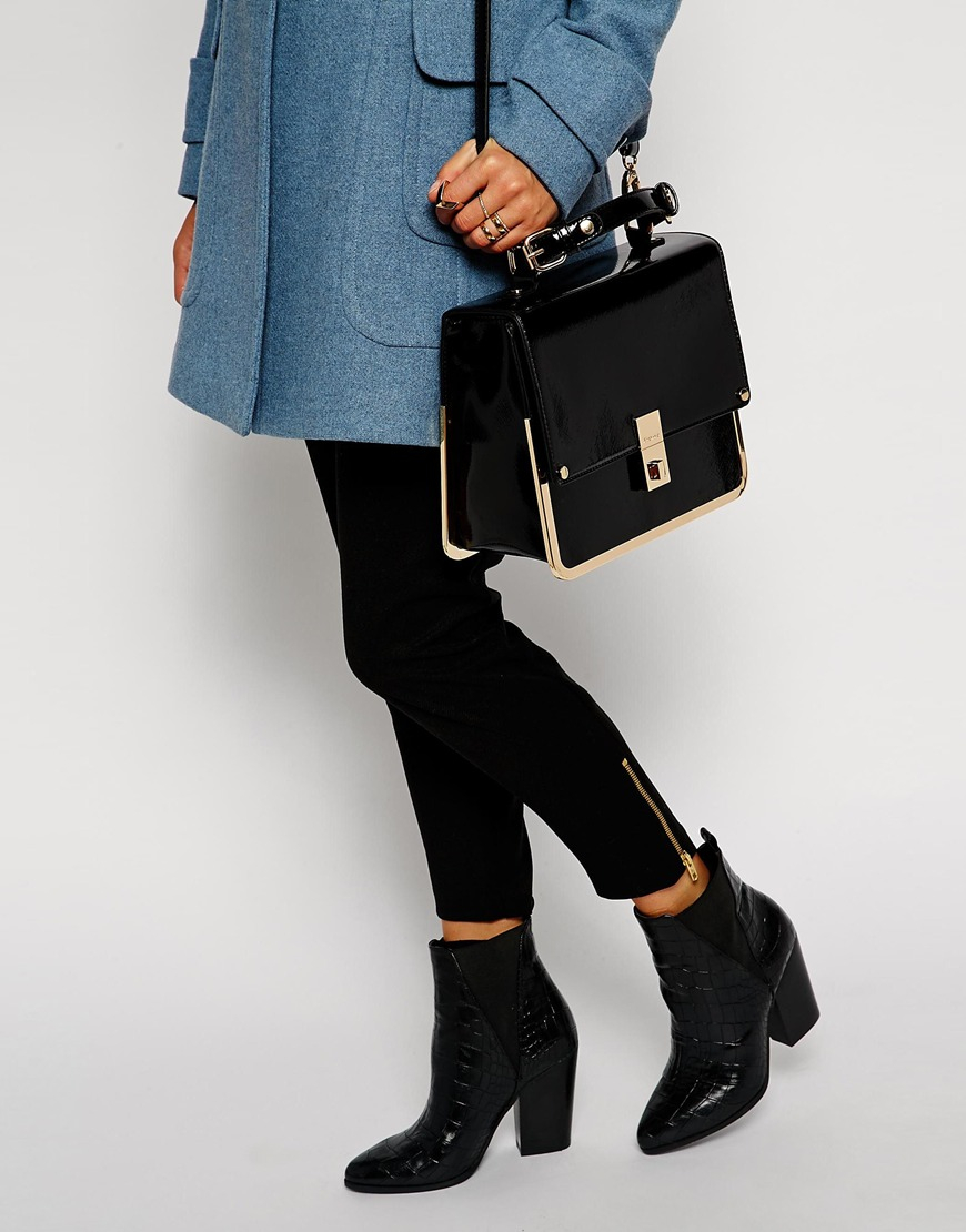 structured crossbody bag