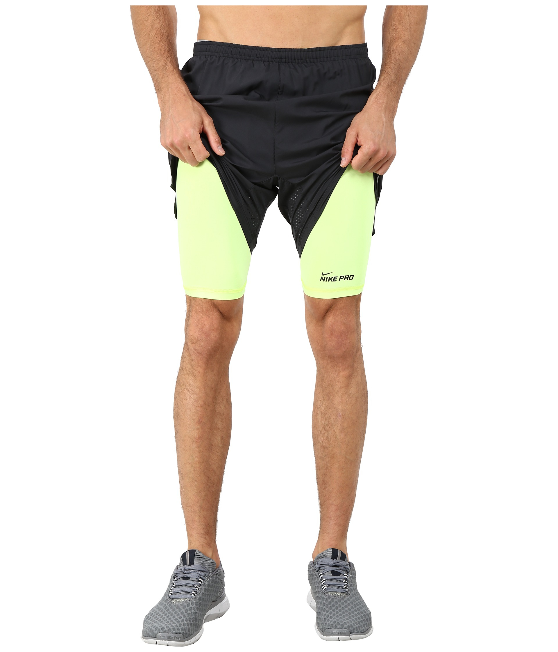 nike running 7 pursuit 2-in-1 shorts in black, Off 67%, www.spotsclick.com