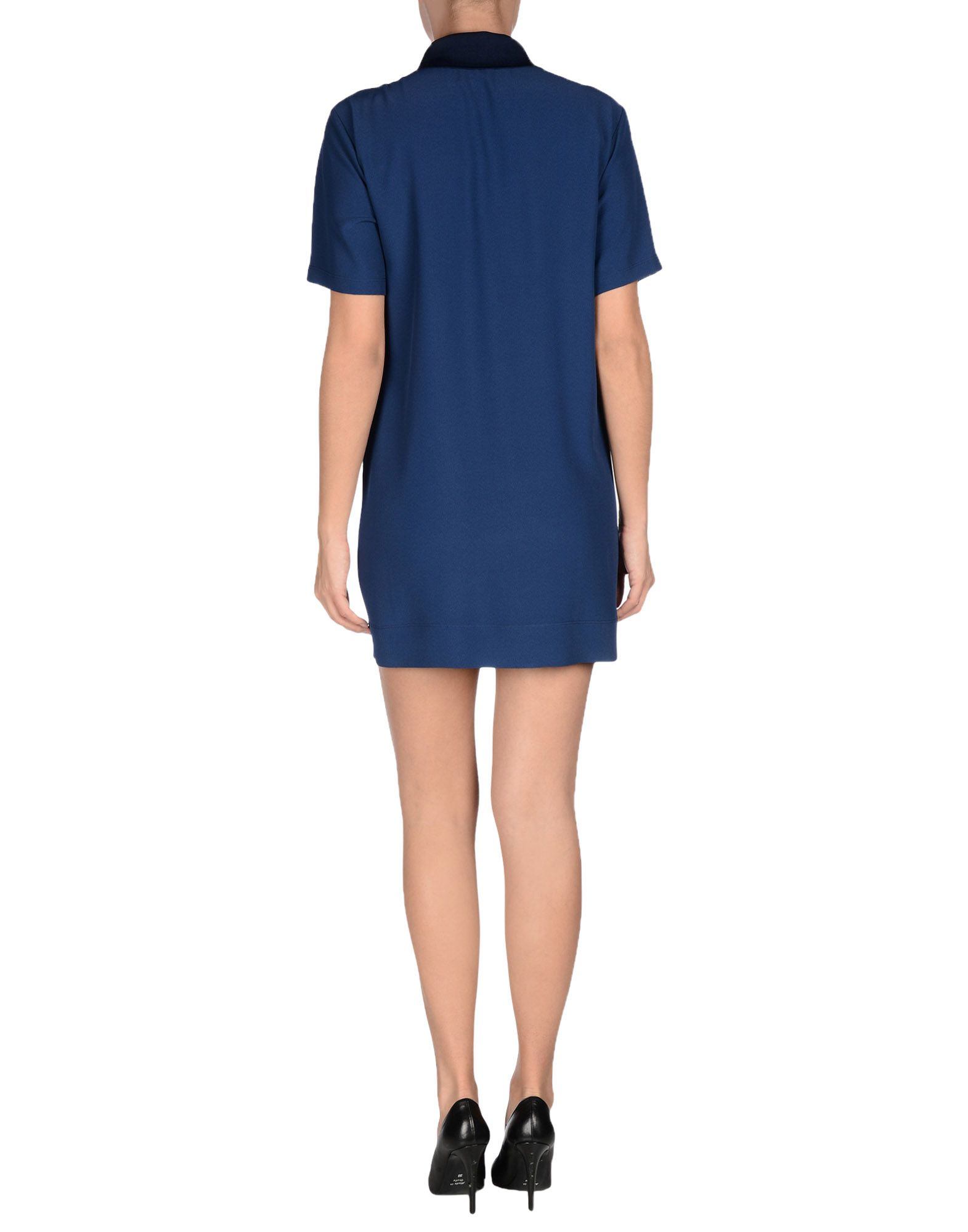 Mauro Grifoni Synthetic Short Dress in Dark Blue (Blue) - Lyst