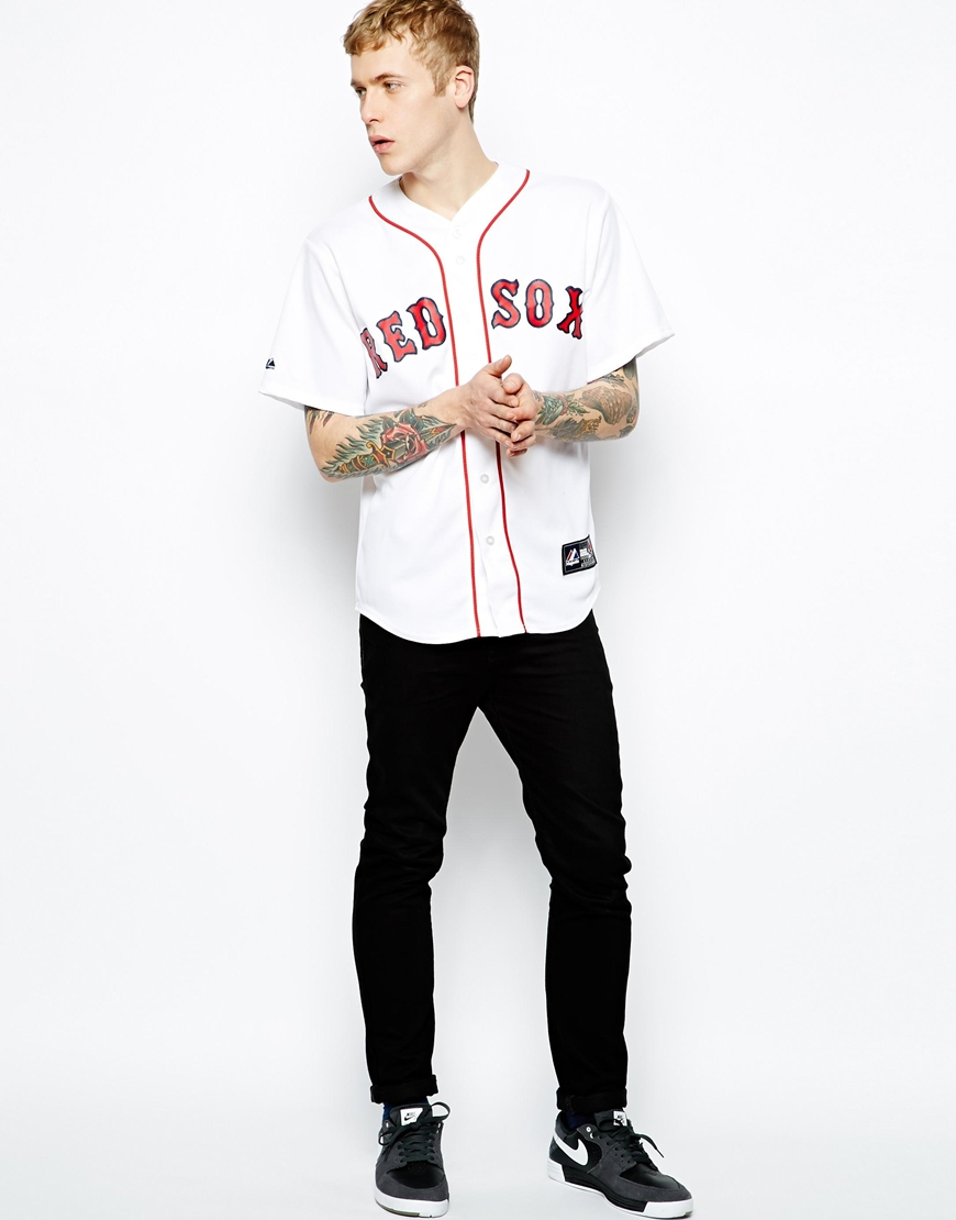 red sox jersey mens