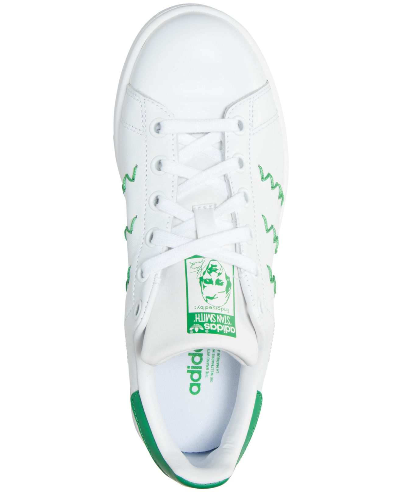 stan smith squiggly lines