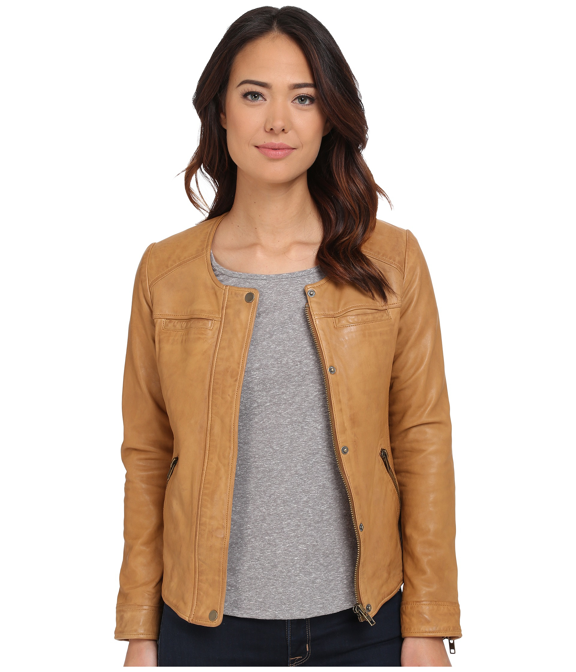 lucky brand suede moto jacket