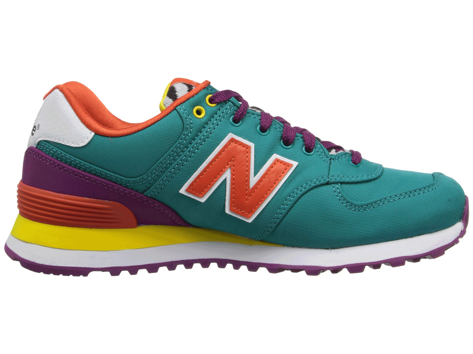 New Balance Wl574 - Pop Safari in Blue/Purple (Blue) - Lyst