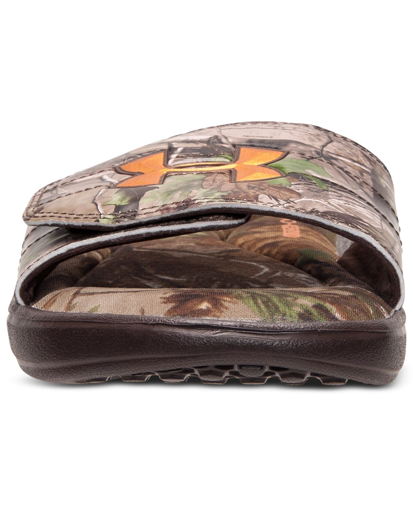 camo slide sandals