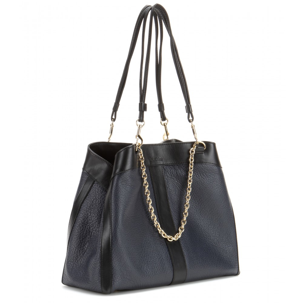 Lyst - See By Chloé Leather Tote Bag in Black