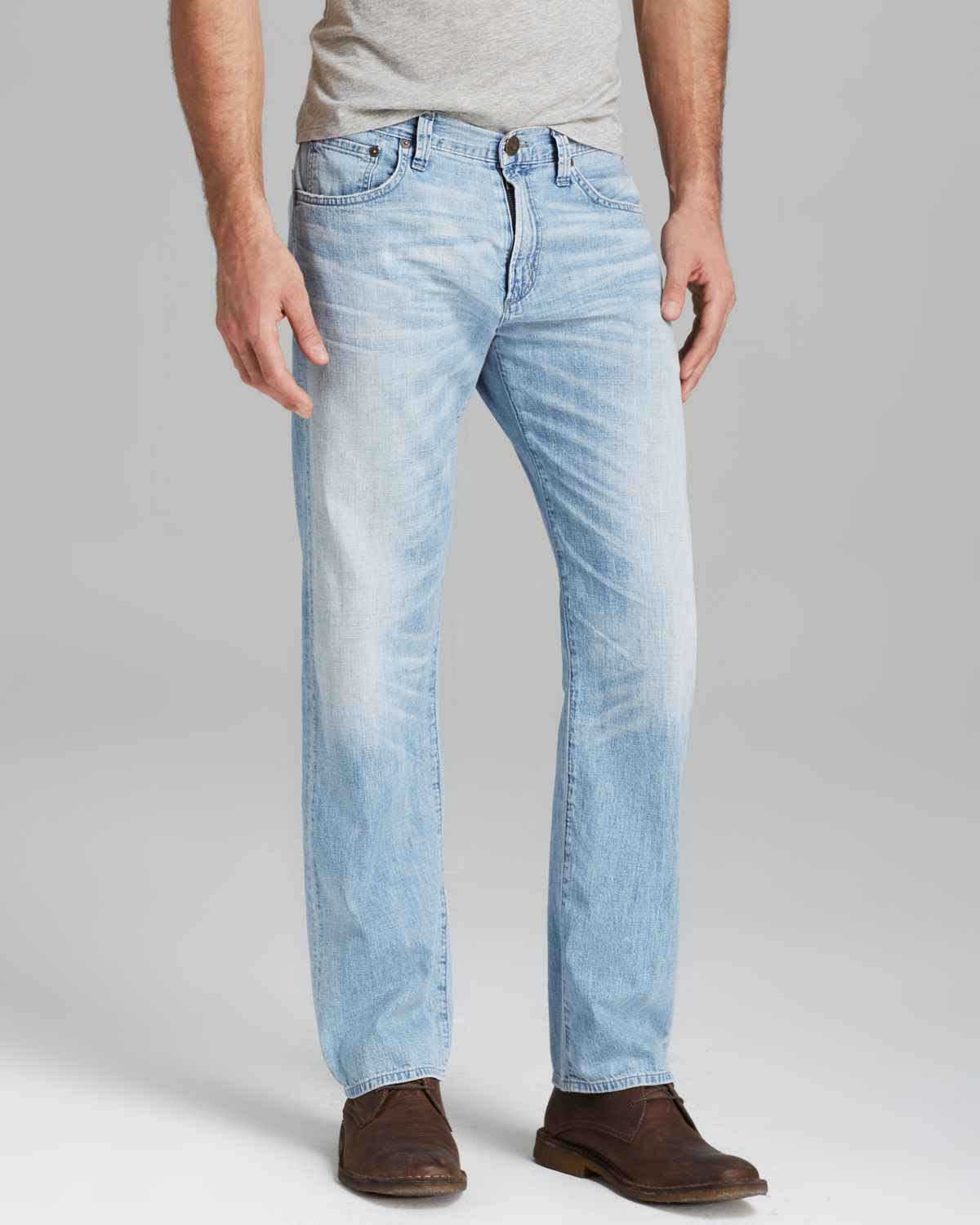Lyst - Citizens Of Humanity Jeans - Perfect Relaxed Fit In White Wash ...