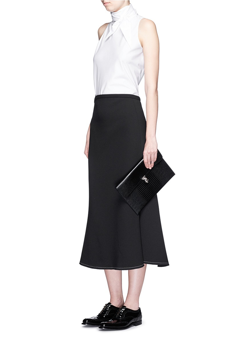 alexander mcqueen envelope clutch