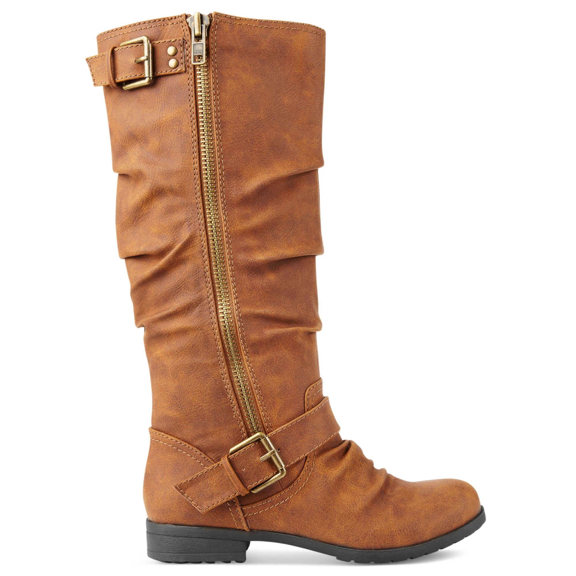 Lyst - Material Girl Linden Tall Shaft Boots in Brown