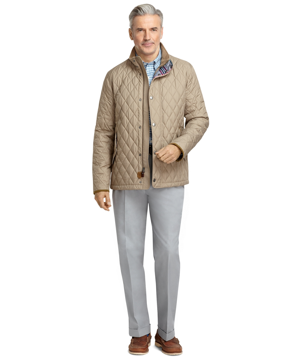 brooks brothers quilted coat